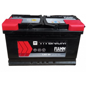 110L Fiamm Black Titanium Battery