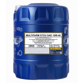 MULTIFARM STOU SAE 10W-40 20L MULTIFARM STOU SAE 10W-40 20L