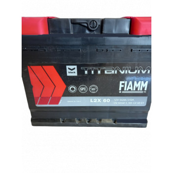 078 Fiamm Black Titanium Battery